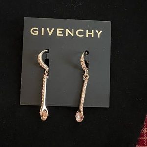 Givenchy Linear Earrings. New